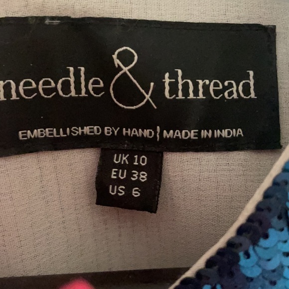 COPY - Needle & thread sequins dress size US6 - Picture 8 of 10
